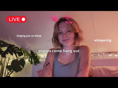 ASMR live hangout (singing you to sleep?, whispering etc)