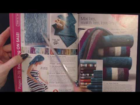 ASMR Whisper ~ Browsing Through Catalog + Ramble