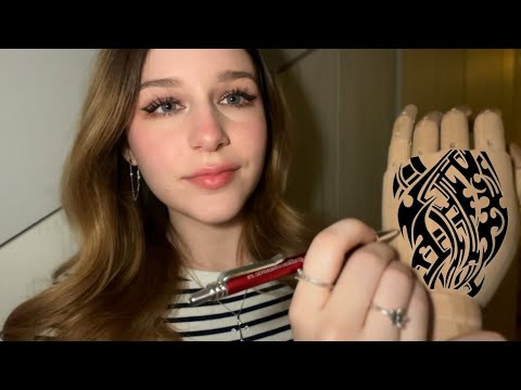 ASMR Tattooing you roleplay 🖋️