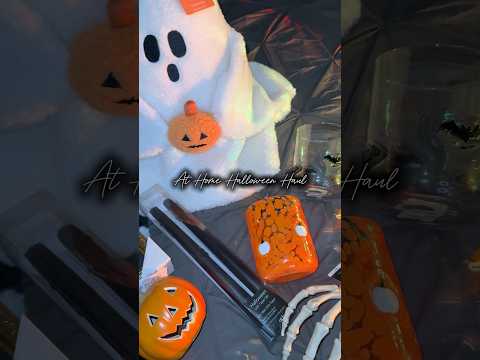 My little Halloween haul from At Home 👻🎃 #halloween #athome #halloweenhaul #halloweendecor #asmr