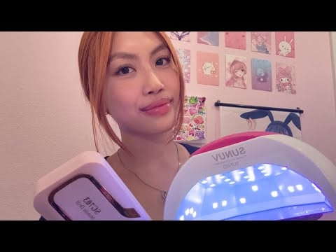 Asmr Nail appointment Role play (Lofi)
