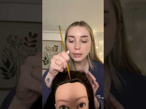 Can I play with your hair? #asmr #asmrhair