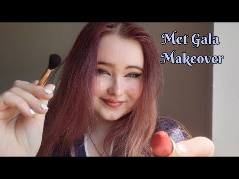 ASMR Doing Your Makeup for the Met Gala (you're a celebrity)