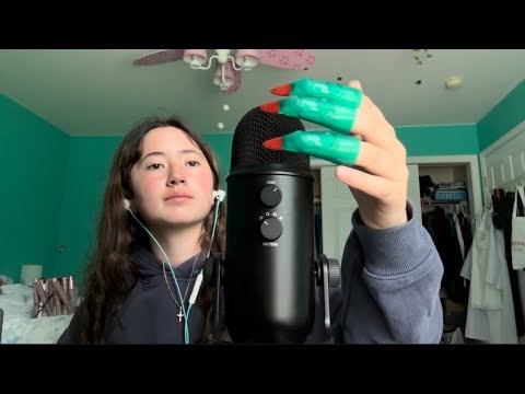 Asmr Mic Scratching With Witch Fingers And Whisphering