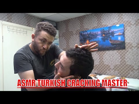 ASMR BARBER💈SLEEP MASSAGE=NECK CRACK=head,face,arm,ear,back,cup,toksen massage=kafa sırt kol masajı