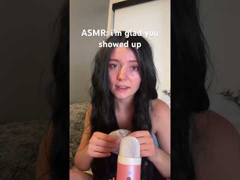 i'm glad you showed up 🤍#asmr #girlfriendasmr #sleep #whisper #comfortaudio