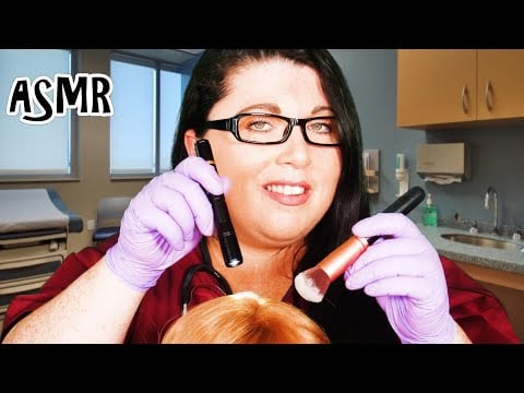 ASMR Doctor Dry Scalp Check and Treatment Roleplay (REAL HAIR) (Gloves, Hair Play, Combing, Parting)