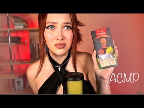 АСМР ПРОБУЮ ШОКОЛАДКУ С ДУРИАНОМ | ASMR TRYING DURIAN CHOCOLATE