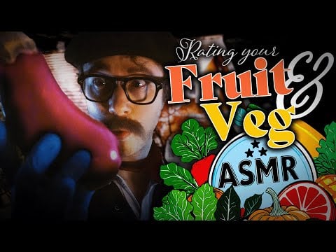 Rating Your Fruit & Vegetables ASMR Competition Roleplay | Puns & Tapping Sounds for Sleep