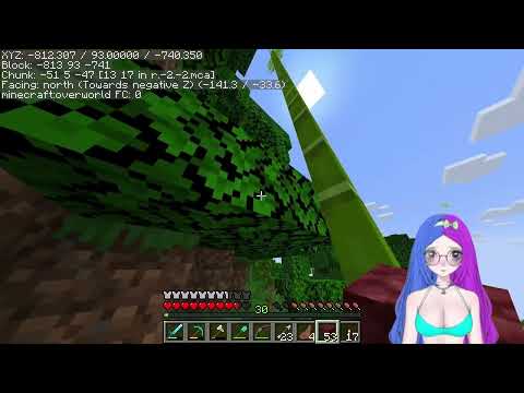 ASMR 🩵Minecraft (Pt. 7)  + Gum Chewing!