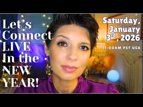 ✨ Let's Connect LIVE In The New Year! Q+A, Talk Support, and Guided Meditation✨