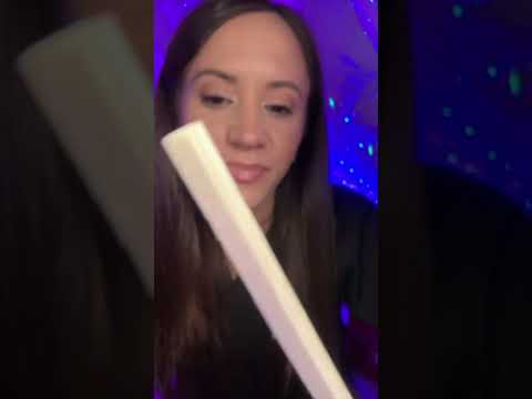 ASMR / Face Exam (latex gloves, sharp or dull)