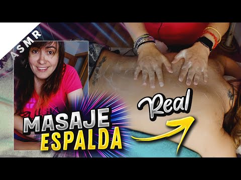 Masaje Espalda Relajante 💆 | REAL ASMR (aceite, jabón, crema...) #4 | Zeiko ASMR