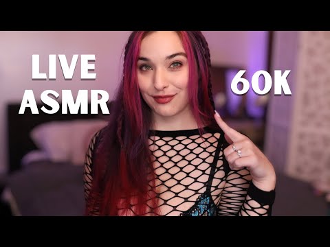 ASMR LIVE STREAM 🔴 60K CELEBRATION 🔴