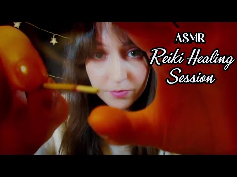 ⭐ASMR [Sub] Energy Cleansing with Smoke 💖 Reiki Plucking (Soft Spoken, Music)