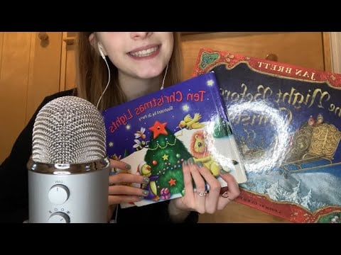ASMR Reading You Christmas Bedtime Stories 📕