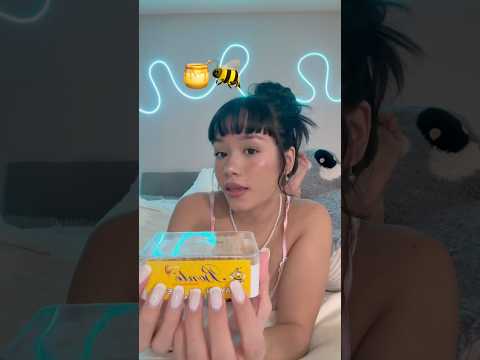 Sweet Honey Sounds🍯 #asmr #tingles #relaxing