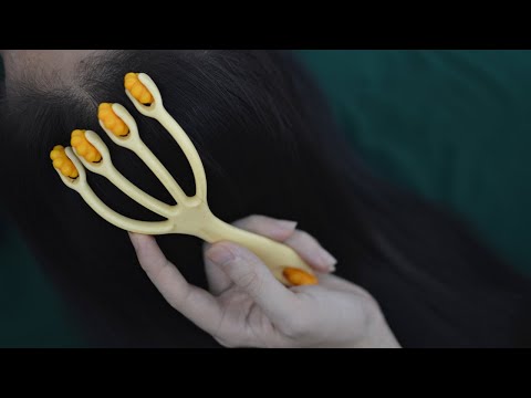 [ ASMR ] I Massage Your Head Using Tools For Relieve Headache, Stress, Anxiety