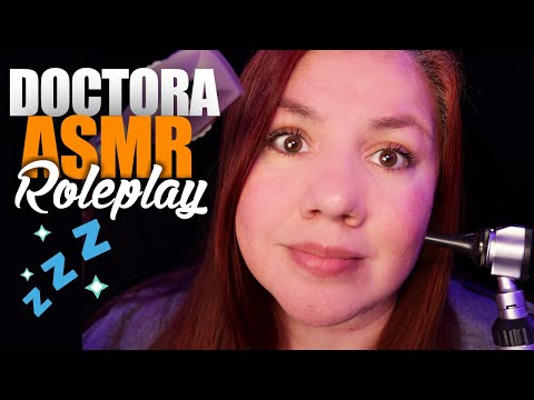 ASMR para DORMIR Examen Médico COMPLETO  🩺 Nervios Craneales, Oído y Vacunas
