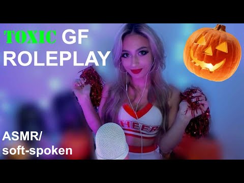 TOXIC GIRLFRIEND HALLOWEEN ROLEPLAY 🎃~ arguing before a party~ ASMR, soft-spoken, rude, manipulative