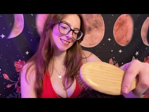 ASMR - Girl In Back Of Class Braids Your Hair 💕
