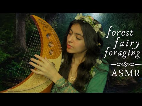 ASMR || Foraging in the Forest with a Fairy 🌿