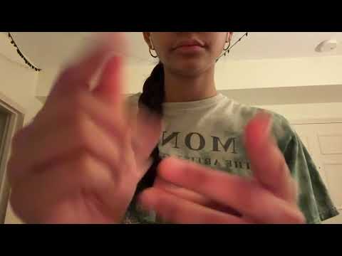 asmr hand sounds pt 112 💜🩷💙