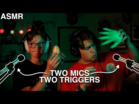 ASMR A Trigger for Each Ear - (Duo Mics)