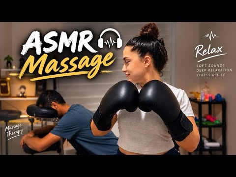 Sedef ASMR | Shoulder, Neck and Scalp Massage on the Chair
