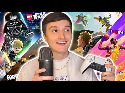 ASMR Gaming | 1 Hour Of Relaxing Gameplay (Lego Star Wars, Fortnite, NBA2K24)