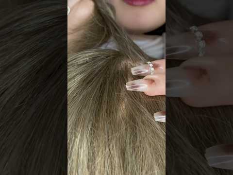 Scalp Scratching 💆🏻‍♀️ #asmr #tingles #satisfying #relax #shorts