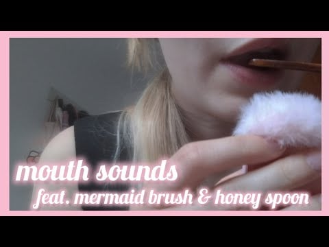 NEW MIC ! honey spoon & mermaid brush sounds 😴🍯🧜‍♀️