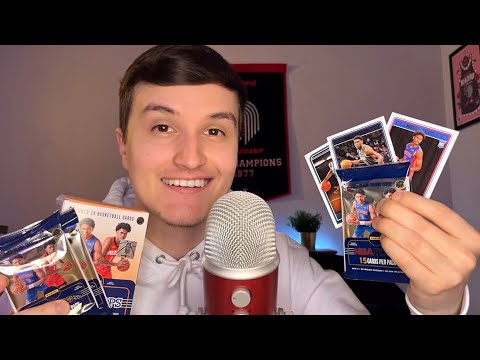 ASMR | 2024 NBA Basketball Card Pack Opening 🏀💤