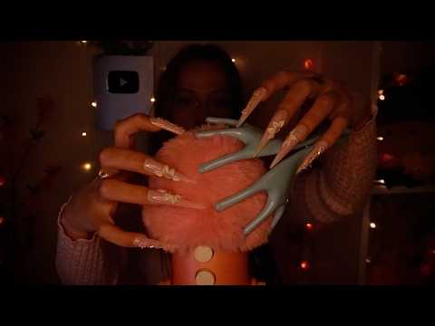 ASMR Pure Fluffy Mic Sounds 🪄☁️ 1 hour no loops for deep sleep ~😴