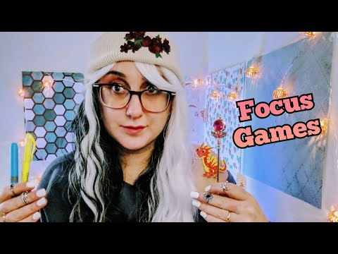 ASMR Fast and Aggressive Focus Games For ADHD (Susannah CV)