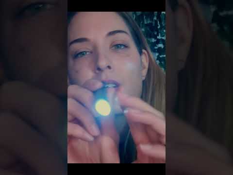 #ASMR | Close face exam with light #asmrmedicalroleplay #asmrmedicalexam #asmrsoftspoken #shorts