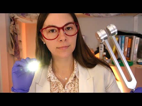 ASMR Cranial Nerve Exam 🤯 Testing ALL Your Senses ✨ Eyes, Ears, Taste, Smell