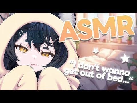 ASMR | 3DIO → Bratty bat doesn't want to get out of bed... ₊˚⊹ ᰔ [STREAM UPLOAD]