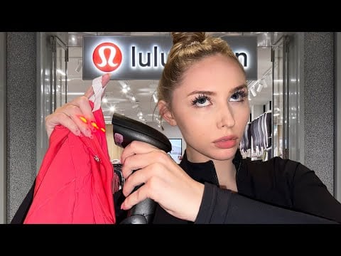 ASMR Roleplay | B*tchy Lululemon Cashier Trains You on Your First Day 🛍️✨🩷