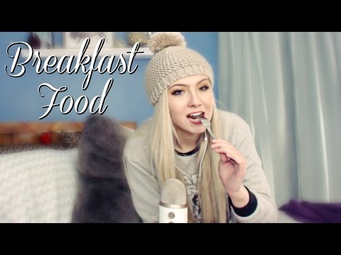 ASMR Eat With Me ( BREAKFAST FOOD )