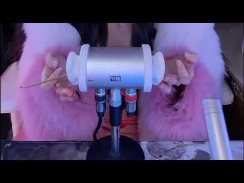 Heavenly Tingly ASMR: Goose Feather, Water Droplets & Wood Taps & Heartbeat Sounds for Deep Sleep