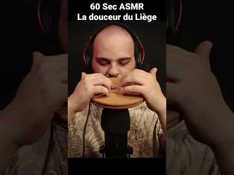 60 Sec ASMR - Tapping doux sur du Liège  #asmr #relaxation