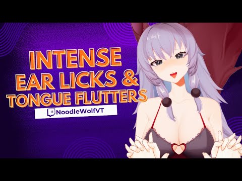 [ASMR] -  Intense EAR LICKS and TONGUE FLUTTERS! [Mouth Sounds]