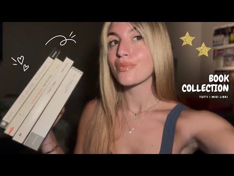 BOOK COLLECTION 📚 tutti i miei libri pt. 3 (asmr ita)