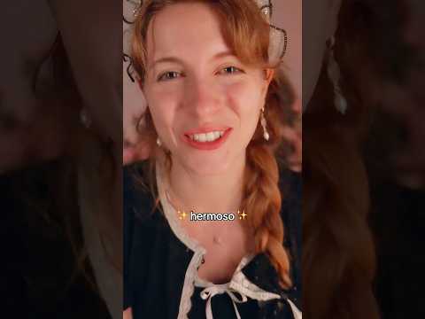 Pov: tienes una cita con la princesa👑 #ASMR SIRVIENTA REAL