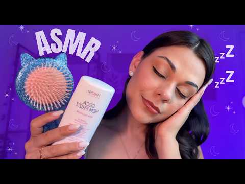 ASMR: Amiga Mexe No Seu Cabelo Até Você Dormir 😴 🌸