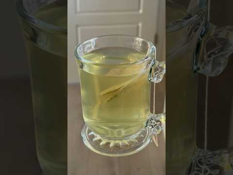 Lemon 🍋 and Ginger 🫚 🫖 #tea #drinks #shorts