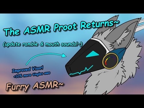 [Furry ASMR] Mild Rambling, With Some Mouth Sounds~