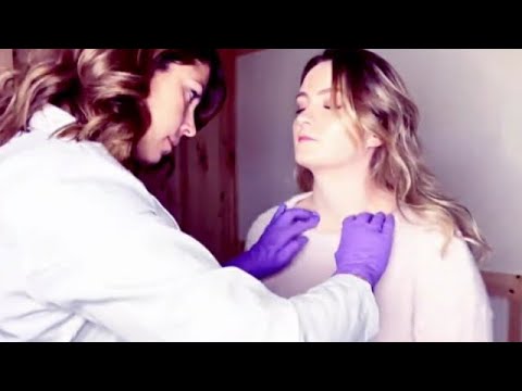 ASMR - REAL PERSON Old School Medical Exam - Head to Toe Assessment (Head, Eyes, Ears) @Mad P ASMR