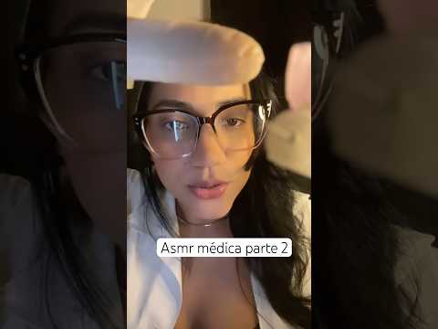 Asmr médica:Deixa eu cuidar de você #asmr #shots